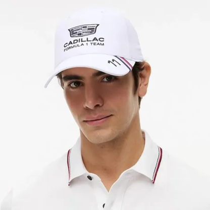 Gorra Cadillac F1™ Tommy Hilfiger Checo Pérez 11 Oficial Snapback