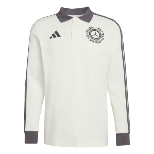 Polo Mercedes AMG Petronas F1™ Silver Arrows Icon Hombre adidas Manga Larga