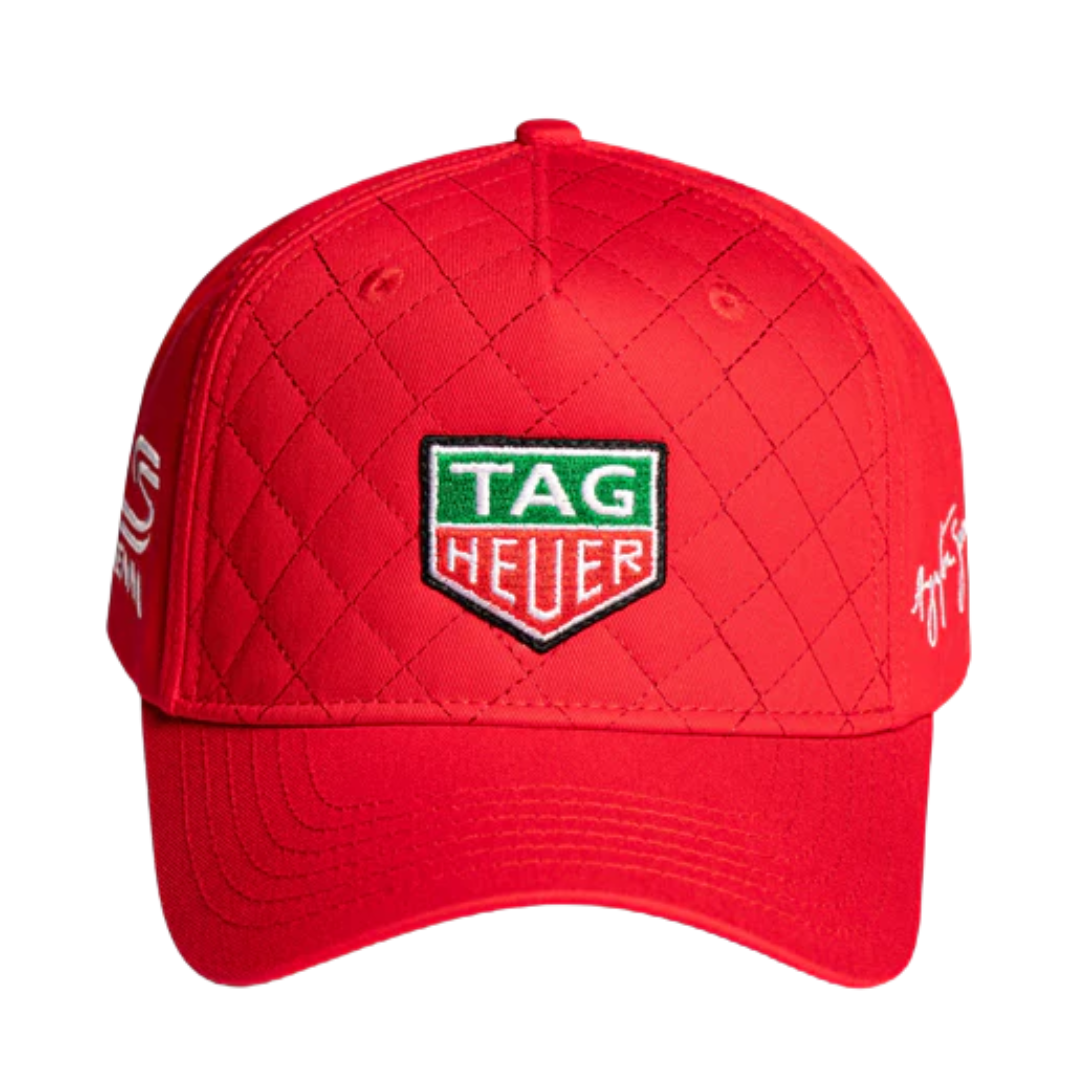Gorra TAG Heuer x Senna Acolchada Edición Limitada Racing