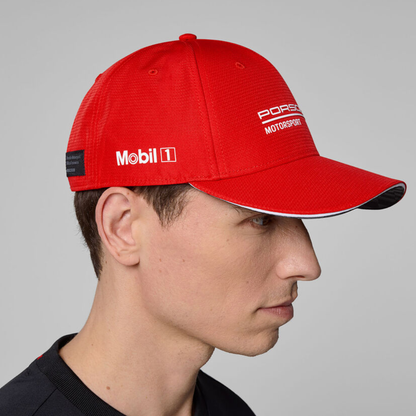 Gorra Porsche Motorsport Team PUMA Oficial Snapback Ajustable Roja