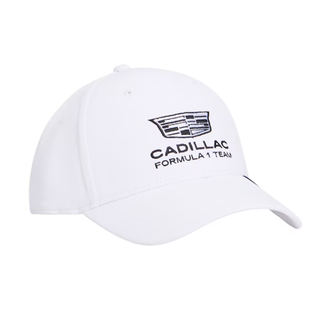 Gorra Cadillac F1™ Tommy Hilfiger 2026 Team Blanca Oficial Ajustable