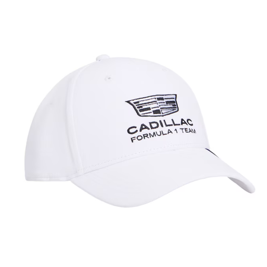 Gorra Cadillac F1™ Tommy Hilfiger 2026 Team Blanca Oficial Ajustable