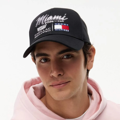 Gorra Miami Cadillac F1™ Tommy Hilfiger 2026 Algodón Ajustable