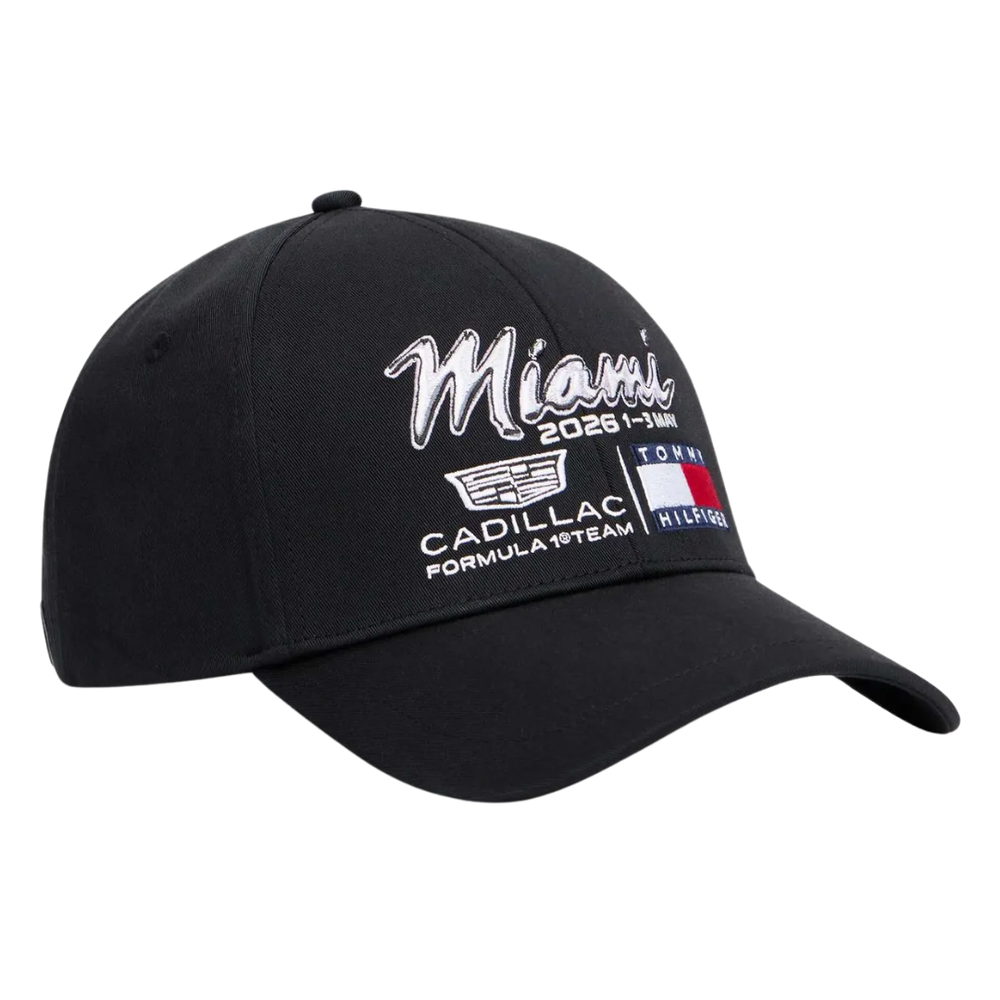 Gorra Miami Cadillac F1™ Tommy Hilfiger 2026 Algodón Ajustable
