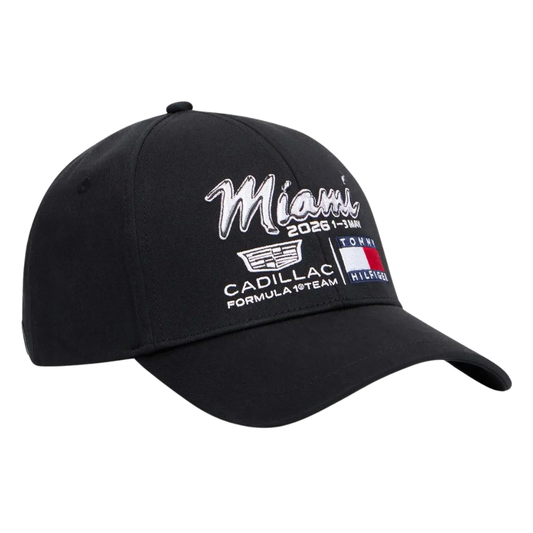 Gorra Miami Cadillac F1™ Tommy Hilfiger 2026 Algodón Ajustable