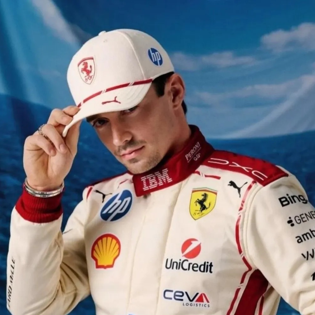 Gorra Charles Leclerc Ferrari F1™ Mónaco 2026 Edición Especial