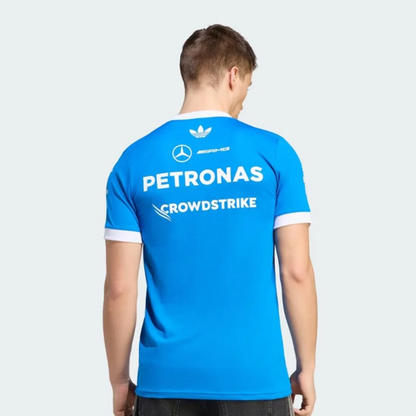 Playera Mercedes AMG Petronas F1™ Blue Wonder Silverstone 2026 adidas