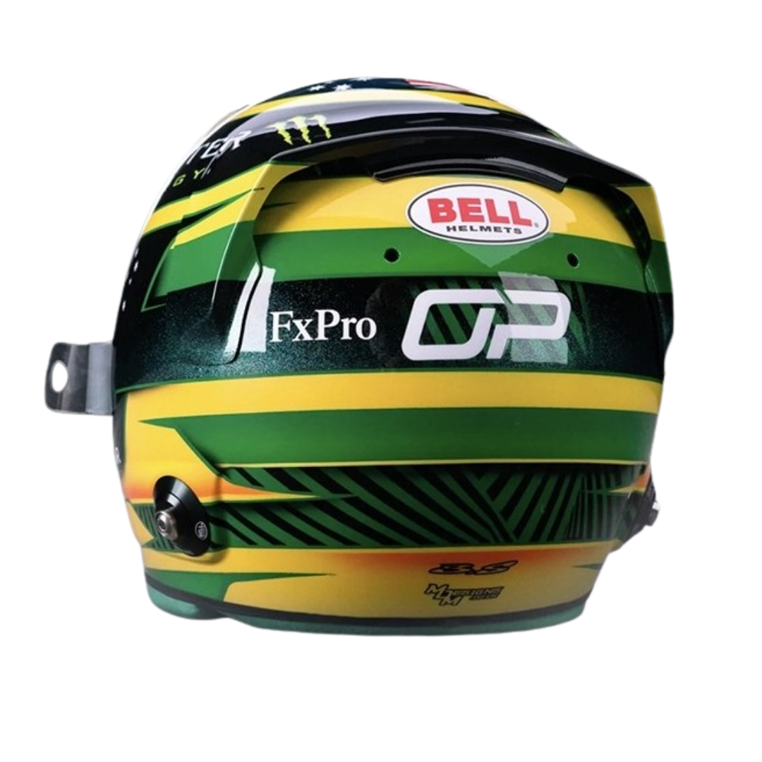 Casco Oscar Piastri GP Australia 2026 Bell 1:2 Oficial