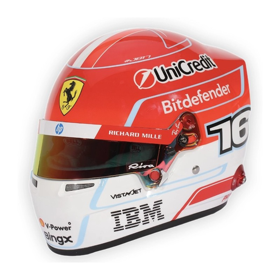 Casco Charles Leclerc Ferrari F1™ 2026 Bell 1:2 Oficial