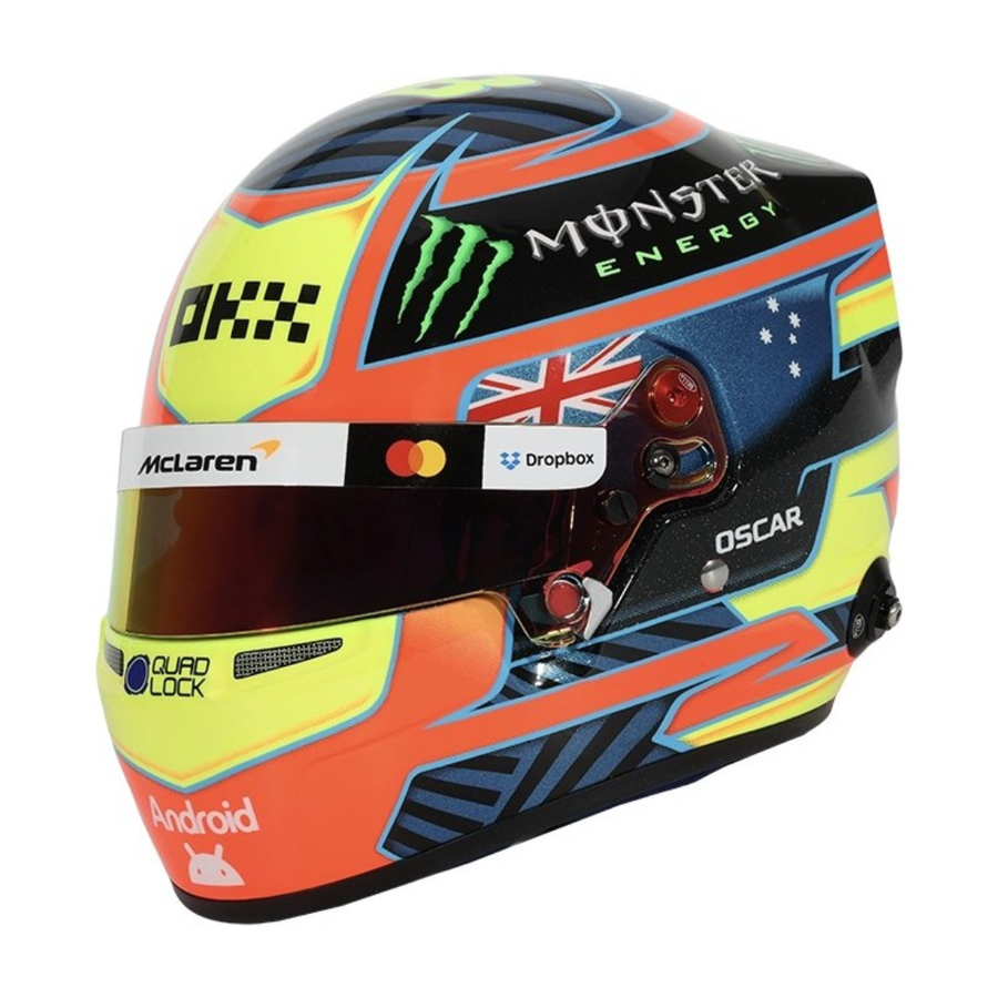 Casco Oscar Piastri McLaren F1™ 2026 Bell 1:2 Oficial