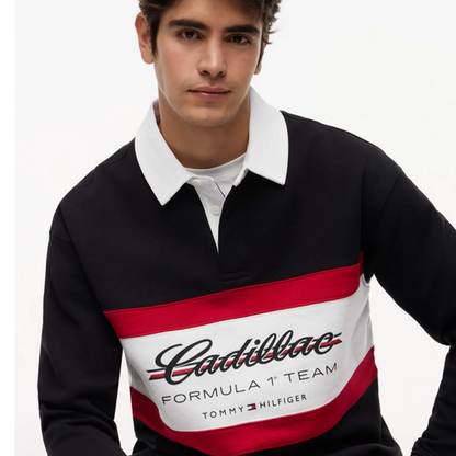 Polo Rugby Cadillac F1™ Tommy Hilfiger 2026 Oficial | Oversize