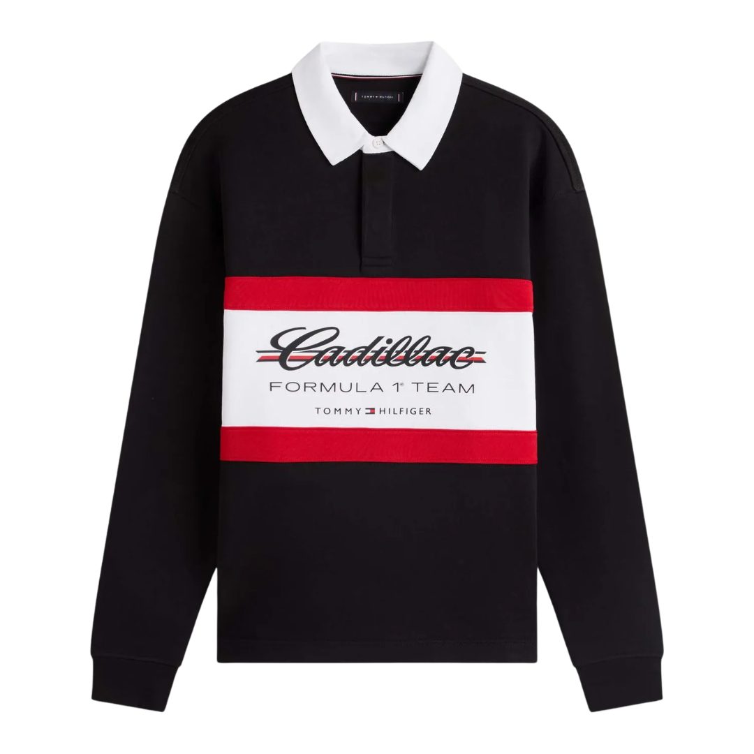 Polo Rugby Cadillac F1™ Tommy Hilfiger 2026 Oficial | Oversize