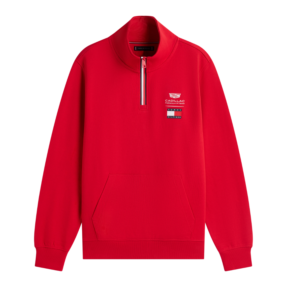 Sudadera Cadillac F1™ Tommy Hilfiger Half-Zip 2026 Oficial