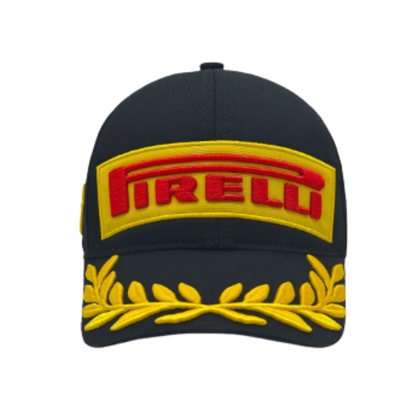 Gorra Pirelli Podium Negra 2026 F1™ Oficial Edición Ganadores