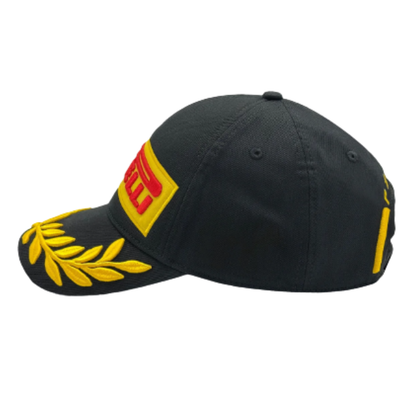 Gorra Pirelli Podium Negra 2026 F1™ Oficial Edición Ganadores