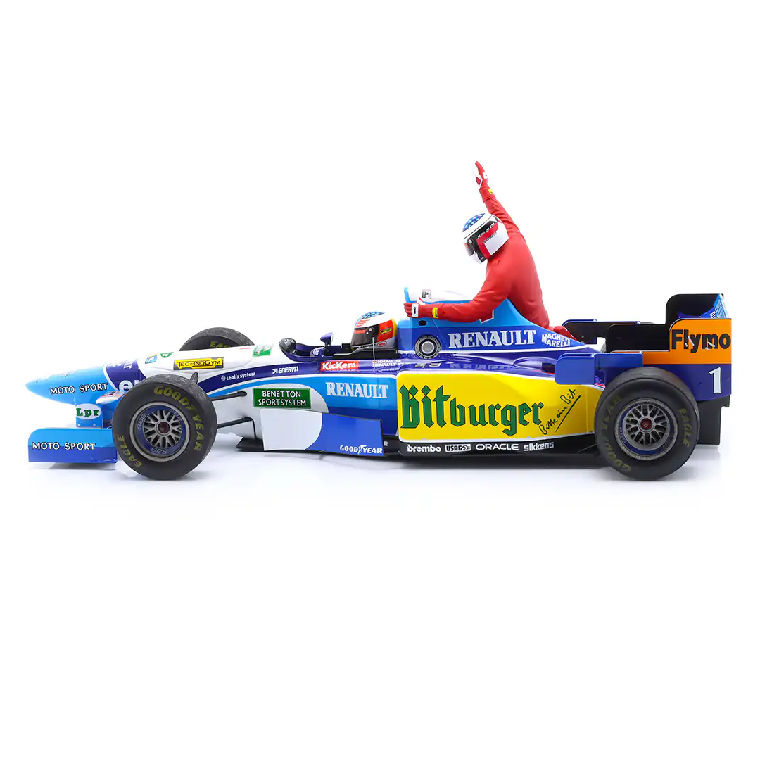 Benetton Renault B195 Michael Schumacher 1995 Minichamps 1:18