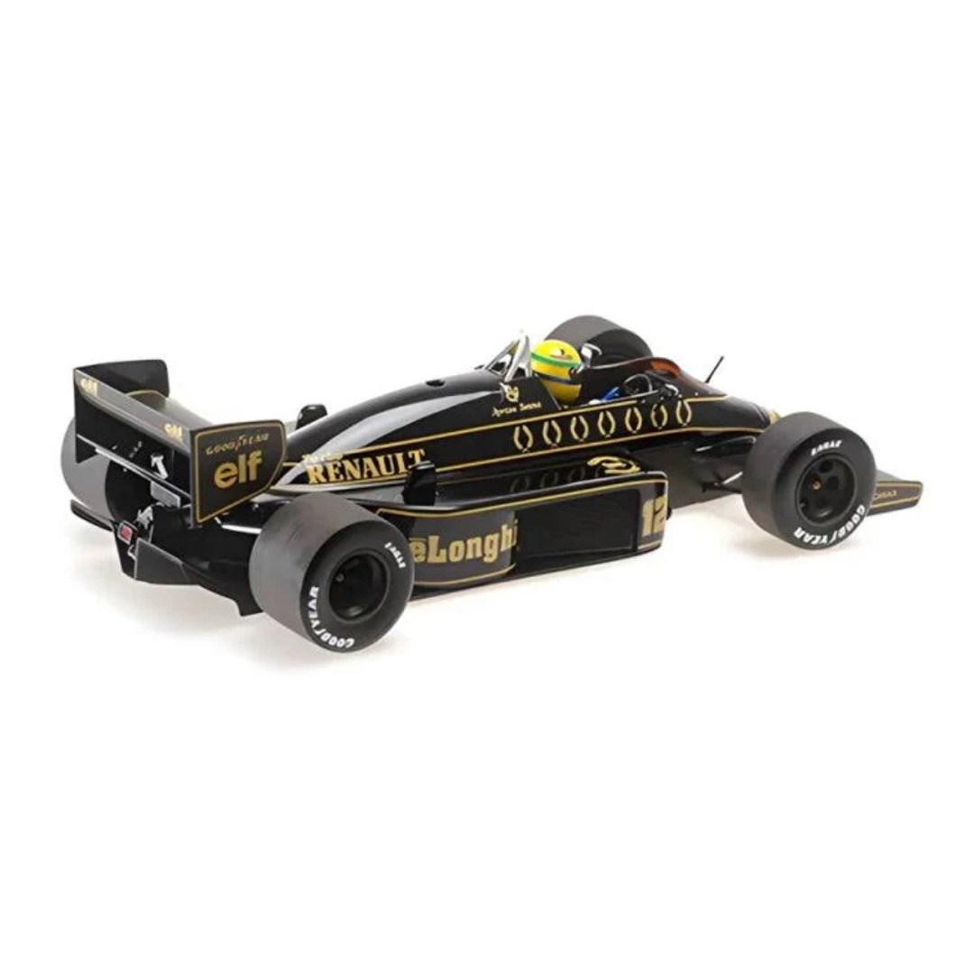 Lotus Renault 98T Ayrton Senna 1985 Minichamps 1:18 Colección