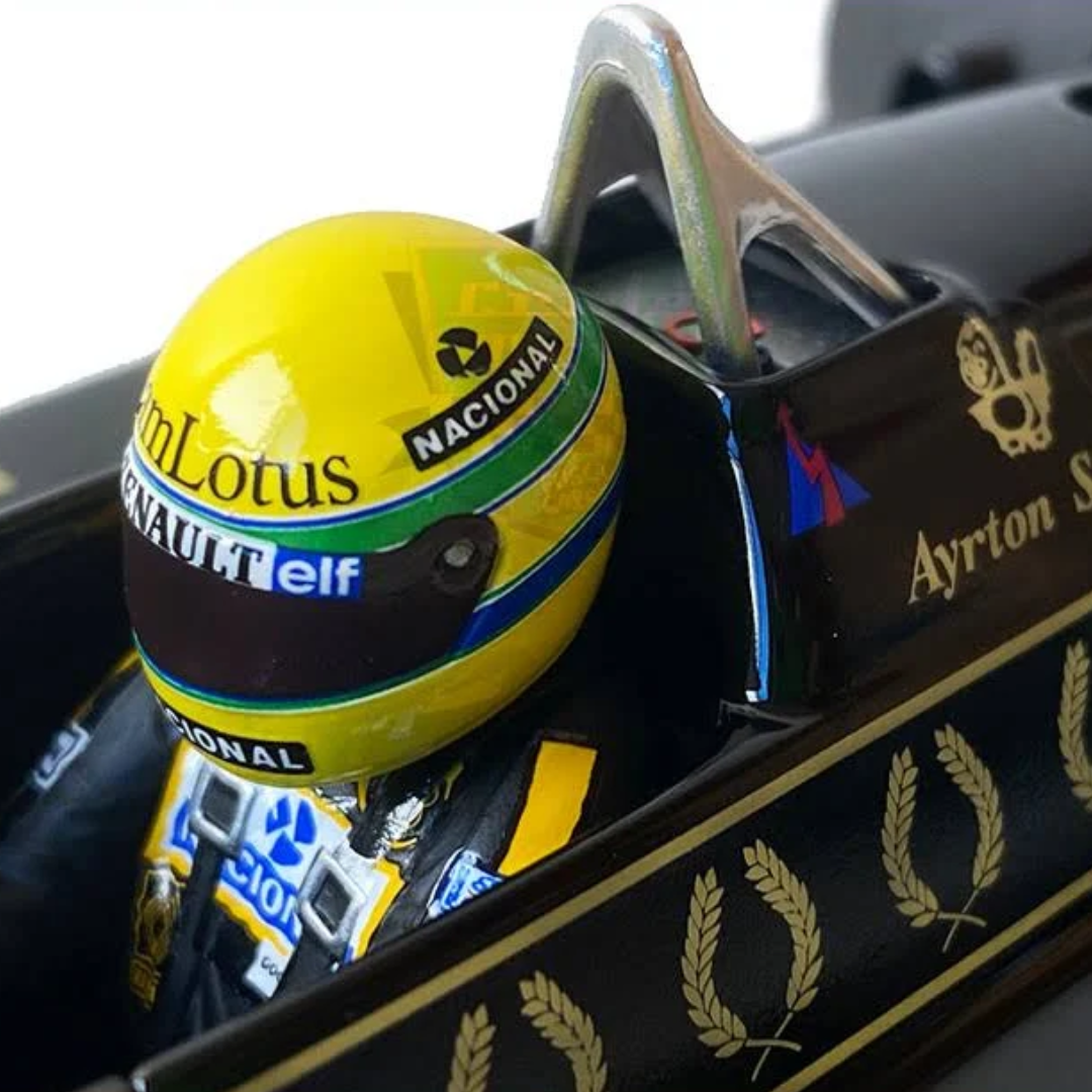 Lotus Renault 98T Ayrton Senna 1985 Minichamps 1:18 Colección