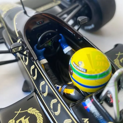 Lotus Renault 98T Ayrton Senna 1985 Minichamps 1:18 Colección