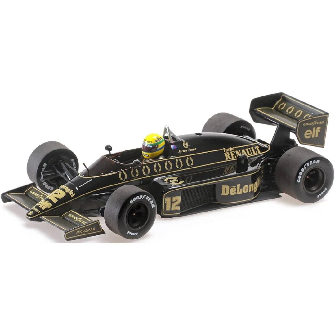 Lotus Renault 98T Ayrton Senna 1985 Minichamps 1:18 Colección
