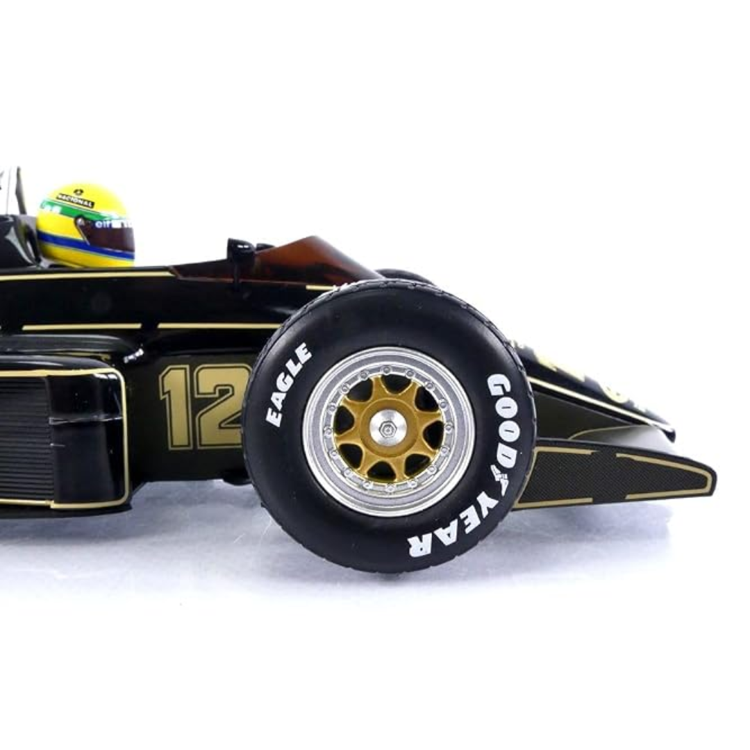 Lotus Renault 97T Ayrton Senna GP Portugal 1985 Minichamps 1:18