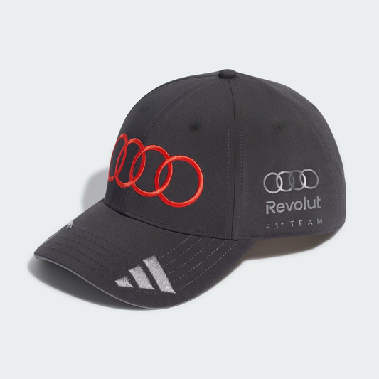 Gorra Gabriel Bortoleto Audi Revolut F1™ Team adidas Negra Oficial