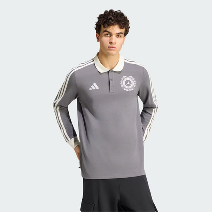 Polo Mercedes AMG Petronas F1™ Silver Arrows Icon adidas Manga Larga