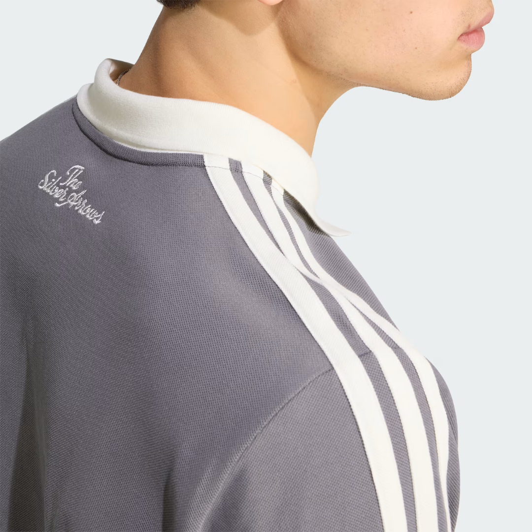 Polo Mercedes AMG Petronas F1™ Silver Arrows Icon adidas Manga Larga