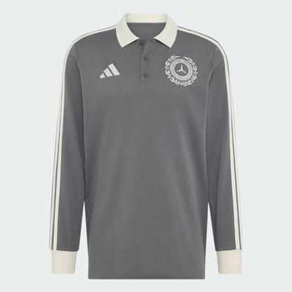 Polo Mercedes AMG Petronas F1™ Silver Arrows Icon adidas Manga Larga