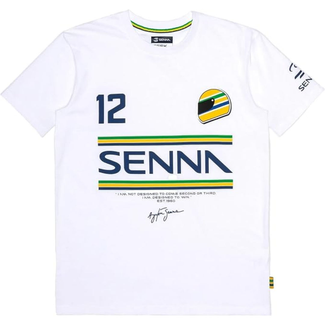 Playera Ayrton Senna 12 Stripe Oficial F1™