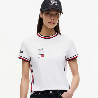 Playera Mujer Cadillac F1™ Team Tommy Hilfiger Oficial