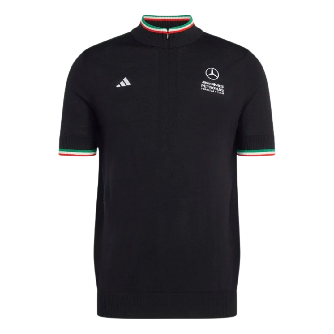 Playera Mercedes AMG Petronas F1™ GP Monza 2026 Giro Di Mercedes Negra