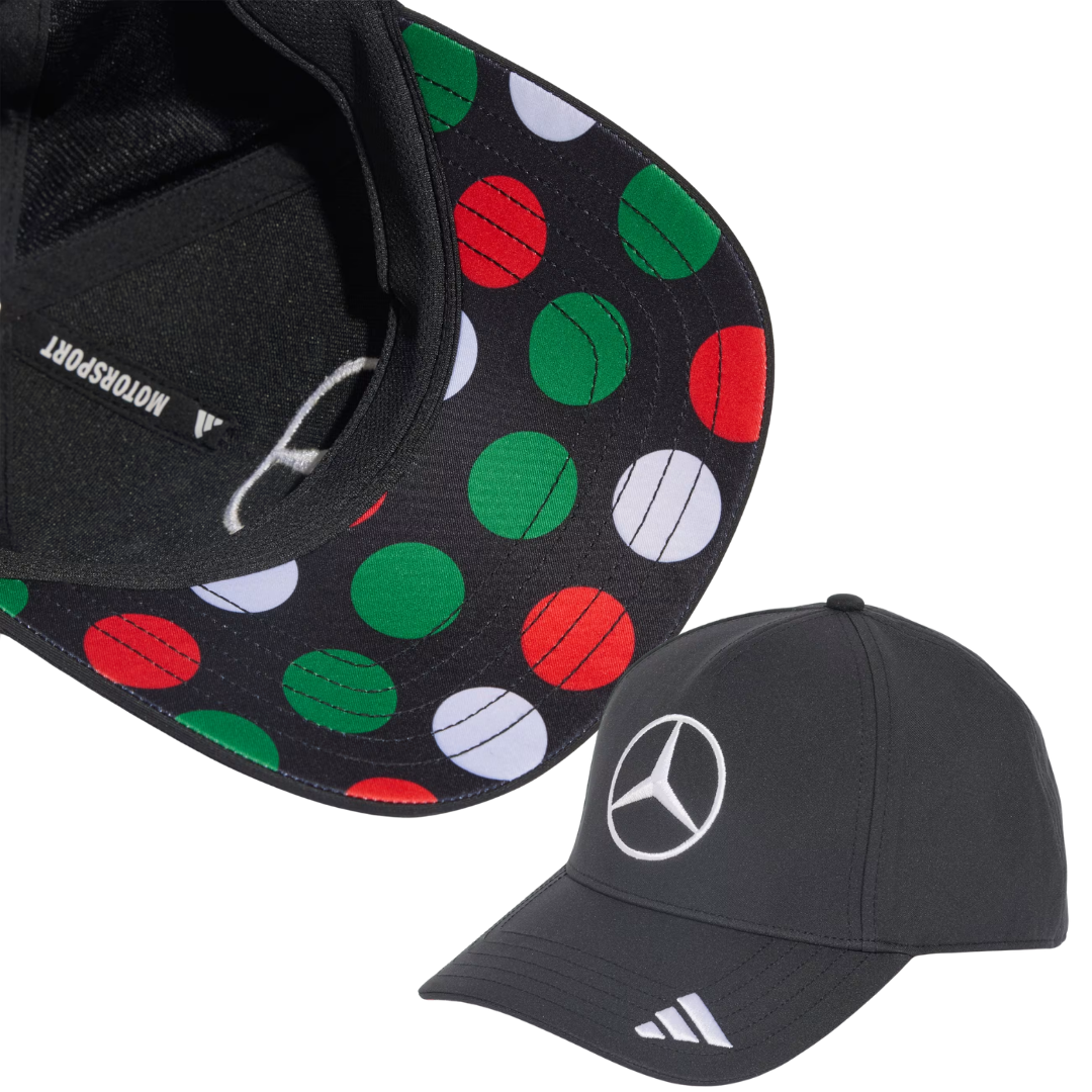Gorra Mercedes AMG Petronas F1™ Giro Di Mercedes adidas Negra|GP Monza