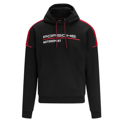 Sudadera Porsche Motorsport con Logo y Bolsillo Canguro