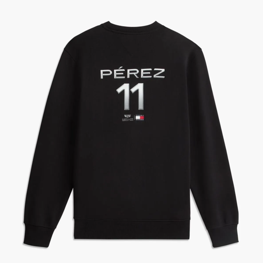 Sudadera Checo Pérez #11 Cadillac F1™ Tommy Hilfiger Cuello Redondo