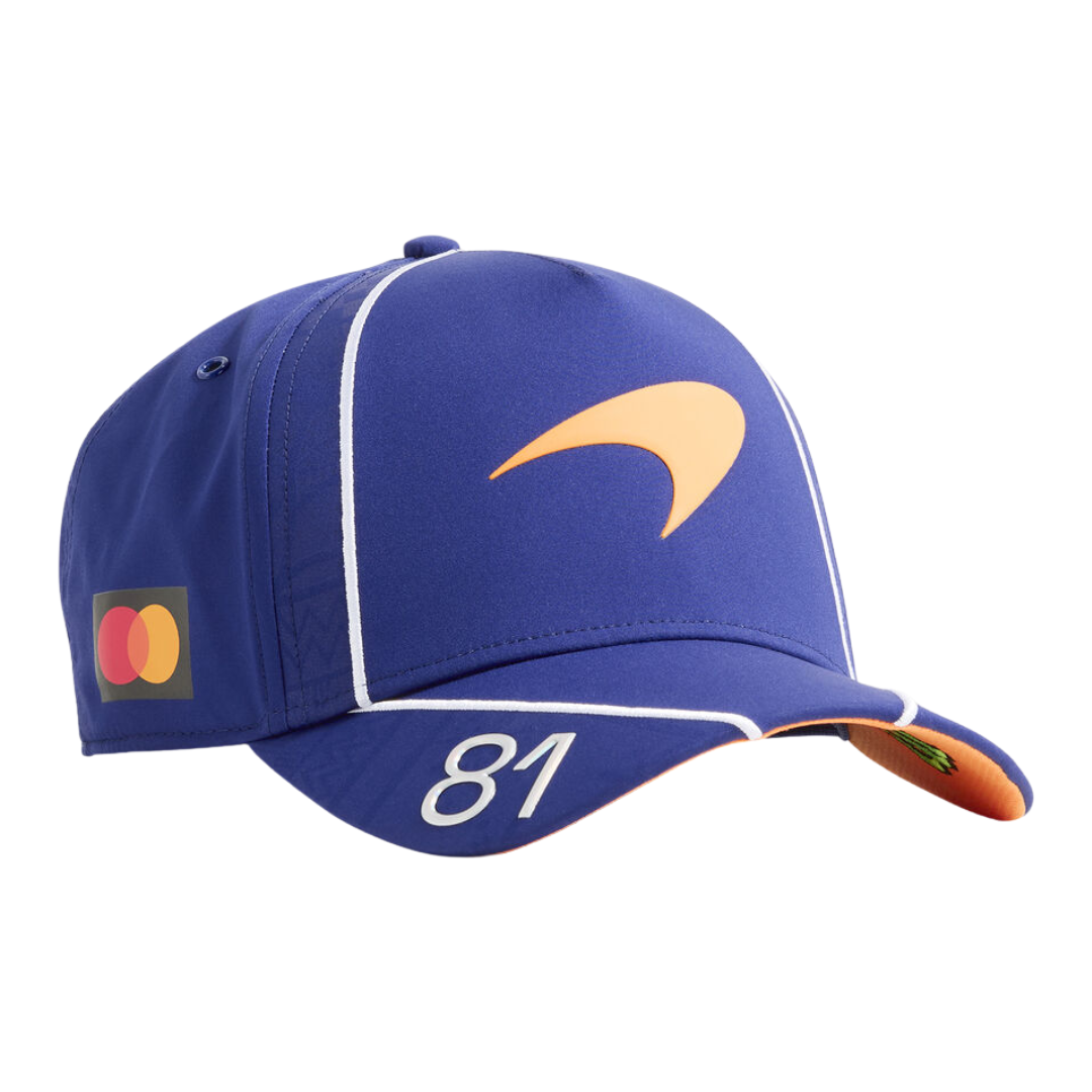 Gorra Oscar Piastri McLaren F1™ GP Singapur 2026 PUMA Team Replica Oficial