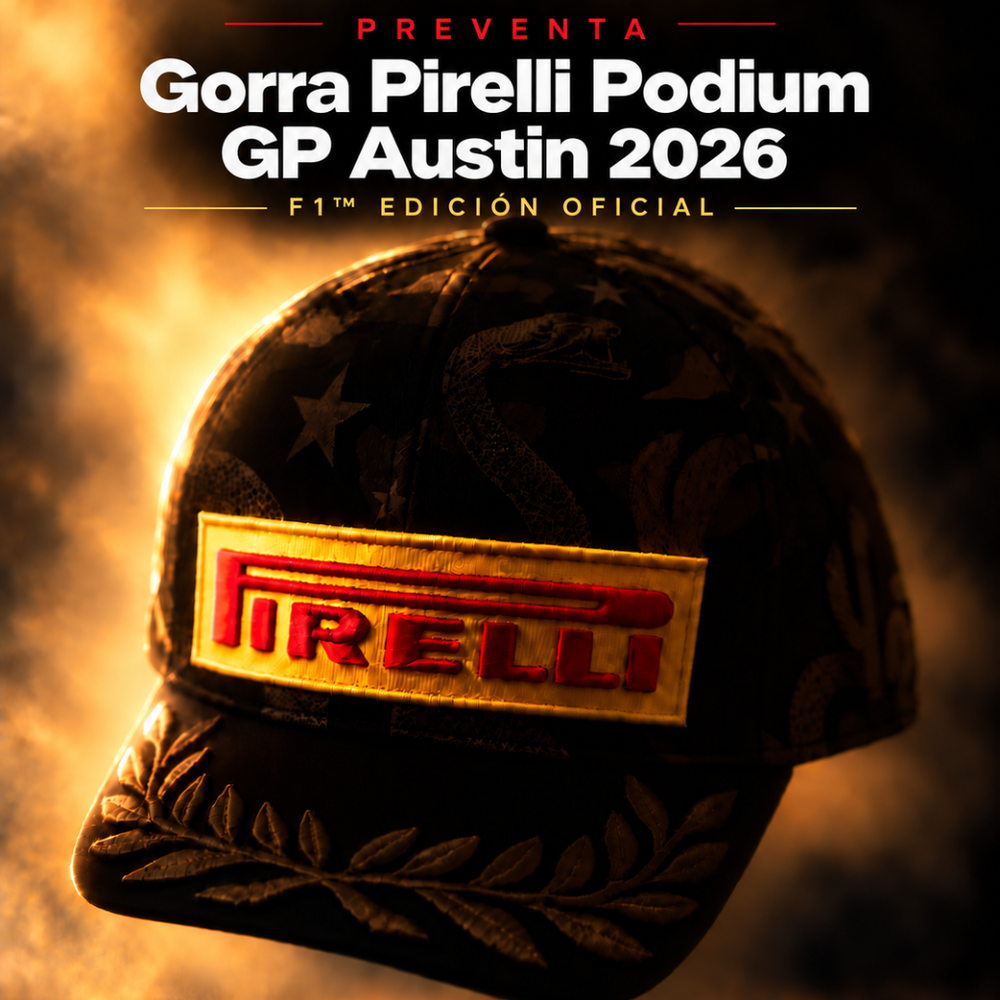 Gorra Pirelli Podium GP Austin 2026 F1™ Edición Oficial
