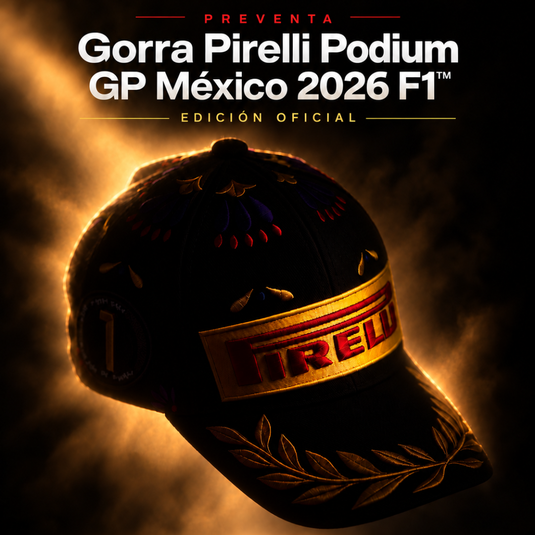 Gorra Pirelli Podium GP México 2026 F1™ Edición Oficial