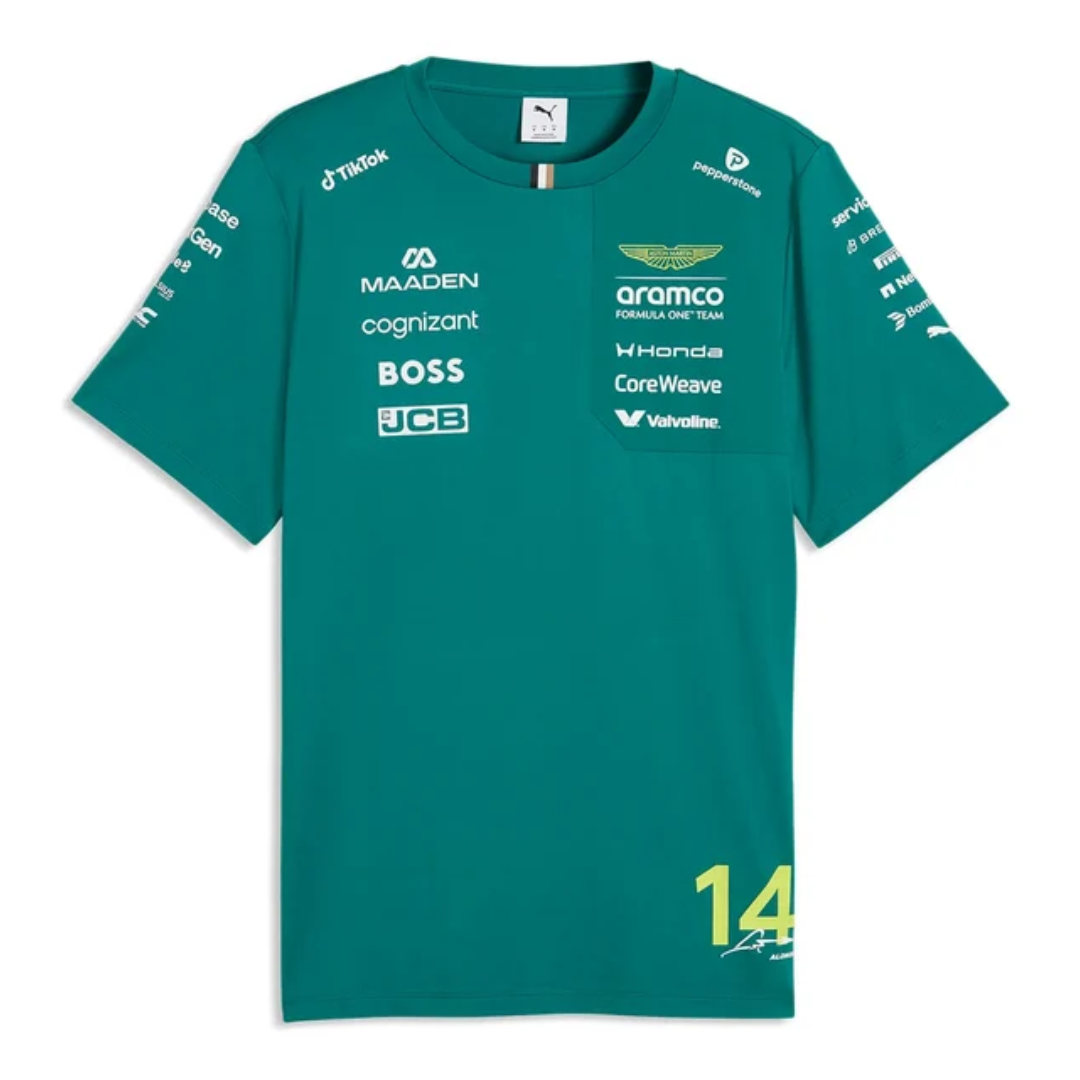 Playera Fernando Alonso Aston Martin F1™ 2026 Oficial