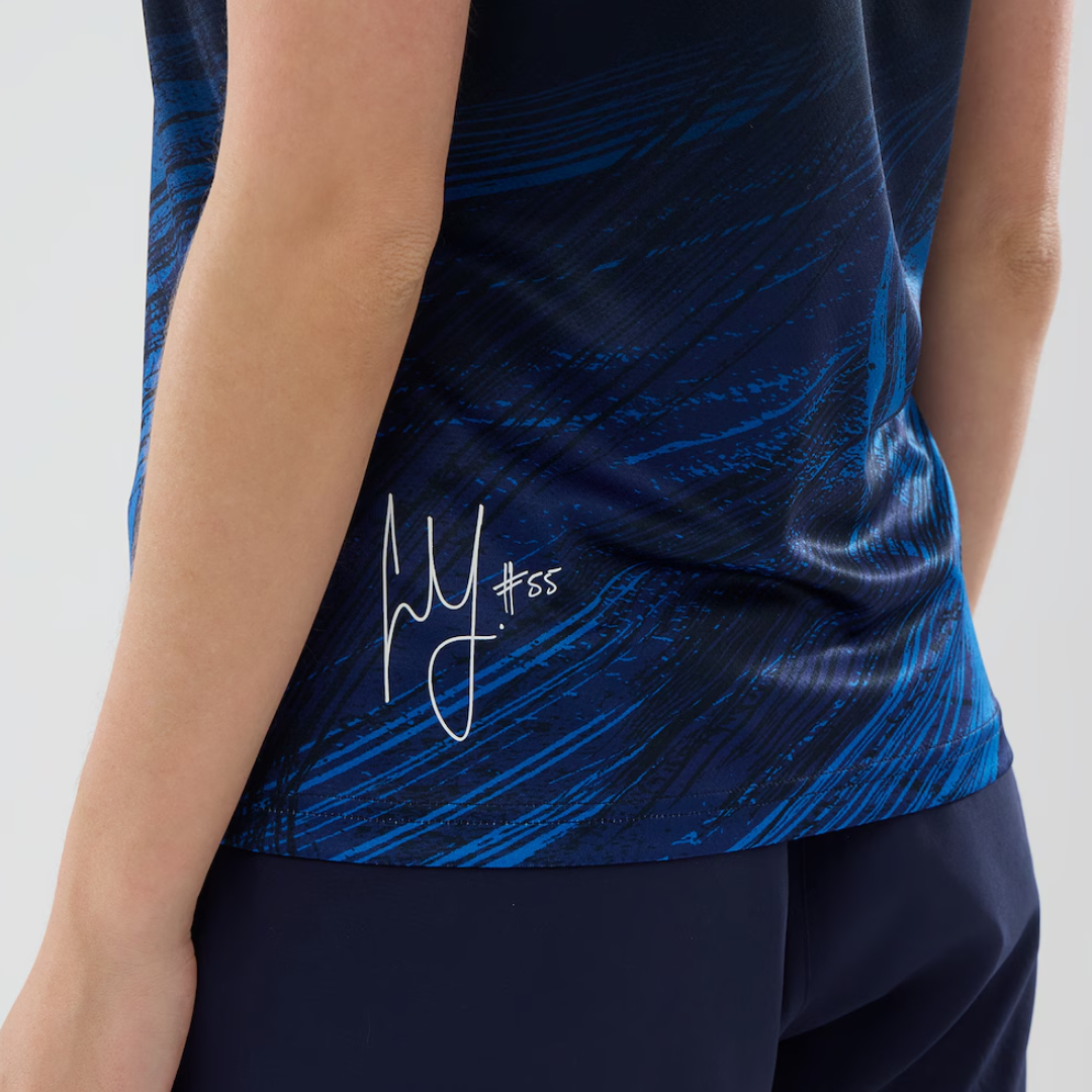 Camiseta Técnica Mujer Williams Racing Carlos Sainz 55 New Era Azul Marino