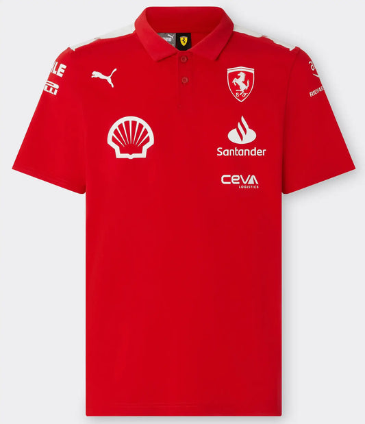 Polo Scuderia Ferrari Caballero Edición Especial GP Las Vegas Temporada **2023**