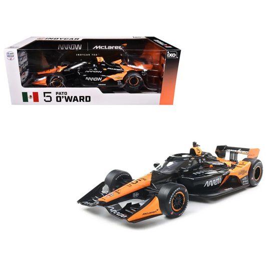 Ixo Models 2025 IndyCar #5 Pato O'Ward McLaren Escala 1:18 – Edición Limitada