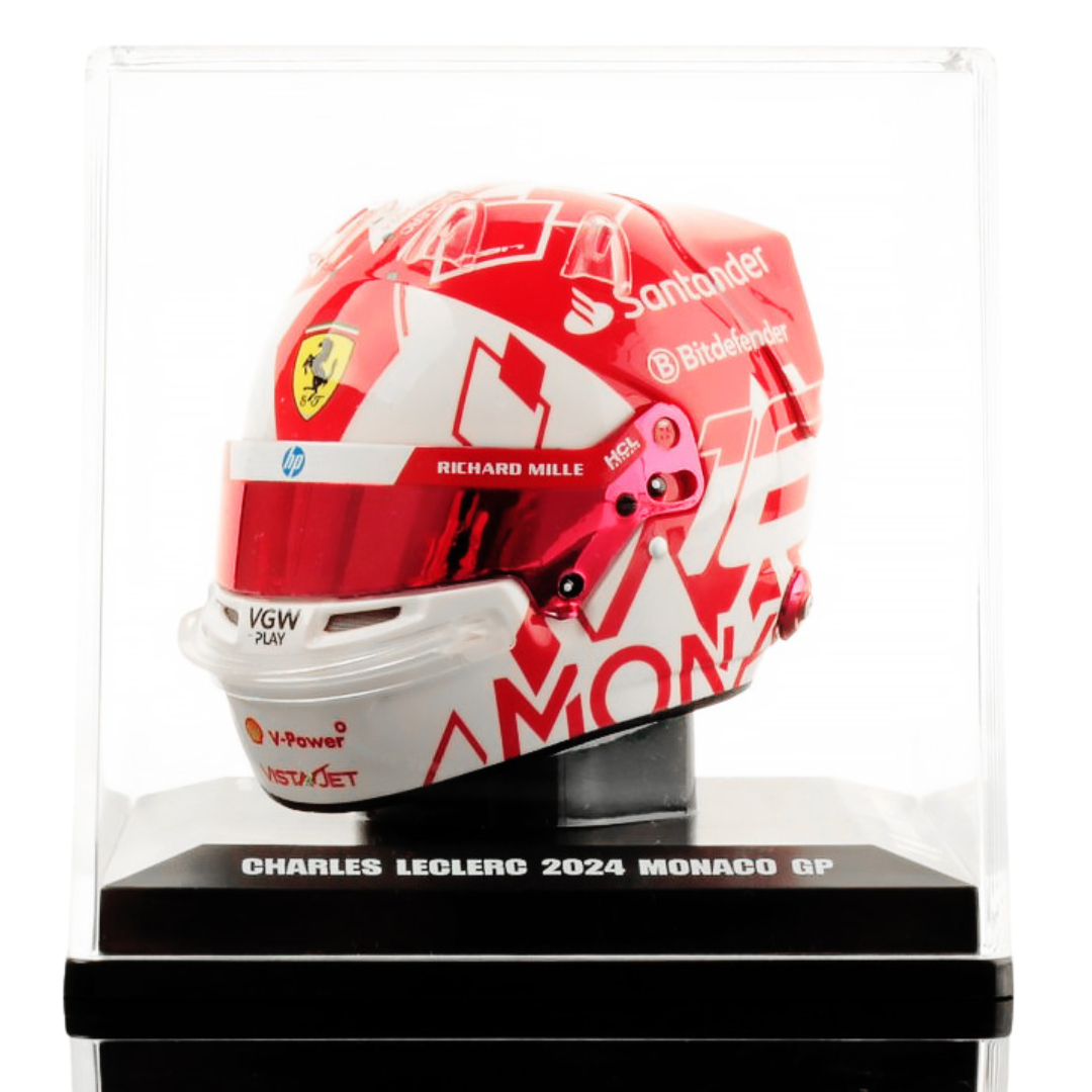 Casco Charles Leclerc GP Mónaco 2024 - Edición Especial 1/5