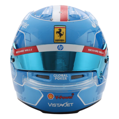 Casco Charles Leclerc Ferrari Miami GP 2024 - Edición Especial 1/5 Looksmart