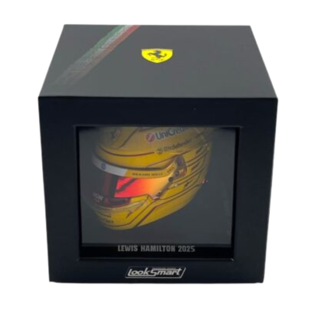 Casco Lewis Hamilton 2025 Ferrari - Escala 1:5 LookSmart - B2B
