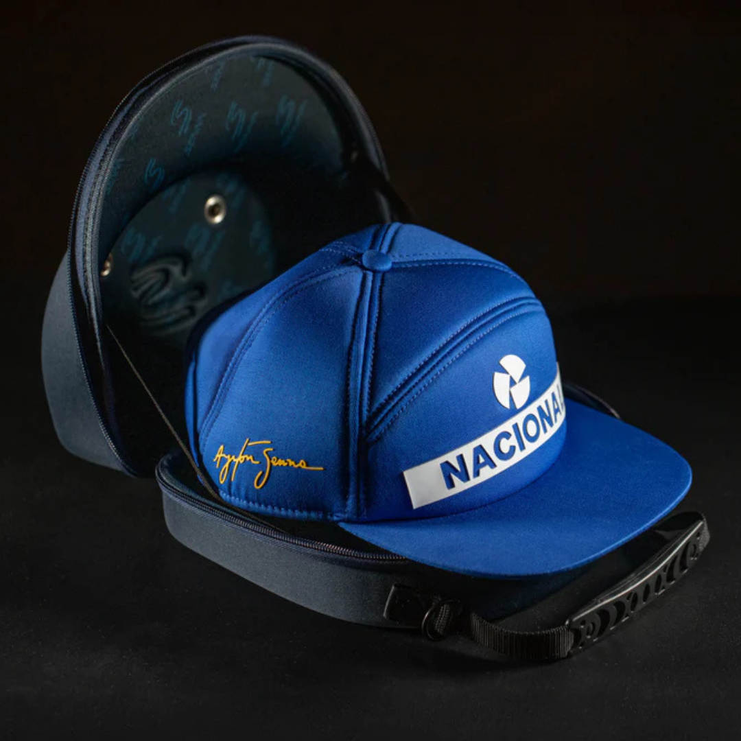 Senna Nacional 1984 Original Cap - Oficial - Incluye Estuche Rígido