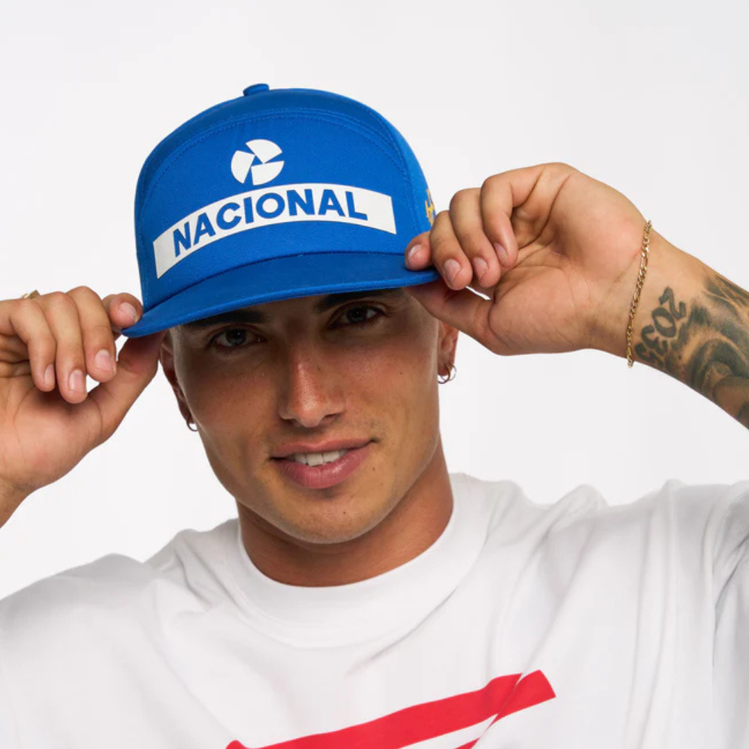 Senna Nacional 1984 Original Cap - Oficial - Incluye Estuche Rígido