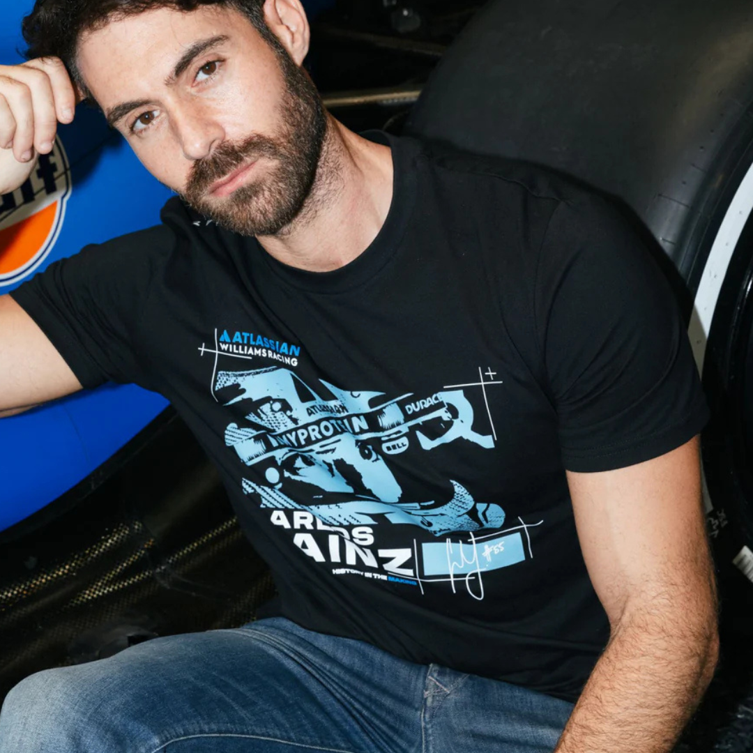 Playera Atlassian Williams F1™ Carlos Sainz | Edición Oficial