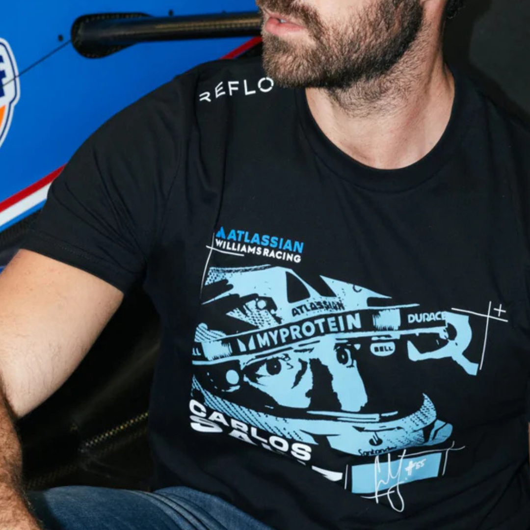 Playera Atlassian Williams F1™ Carlos Sainz | Edición Oficial