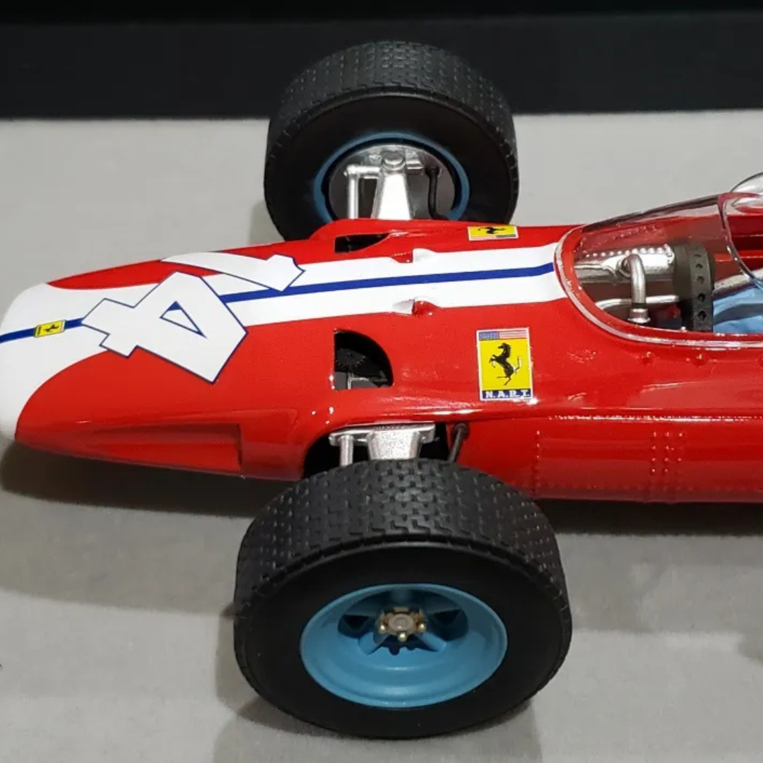 Ferrari 512 F1™ Pedro Rodríguez GP USA 1965 | Tecnomodel 1:18 Colección